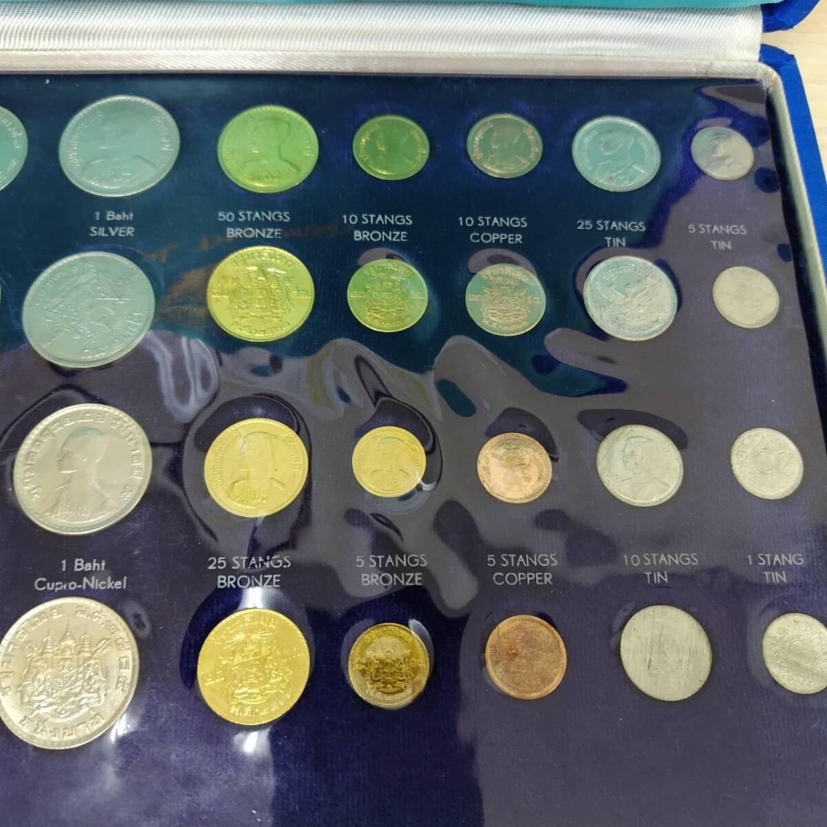 【TG0513？】世界のコイン タイバーツ コレクション 総重量 : 約648g_4