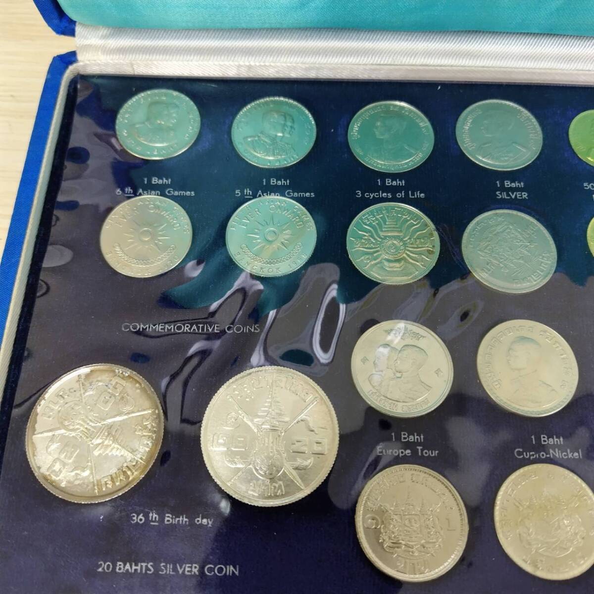 【TG0513？】世界のコイン タイバーツ コレクション 総重量 : 約648g_5