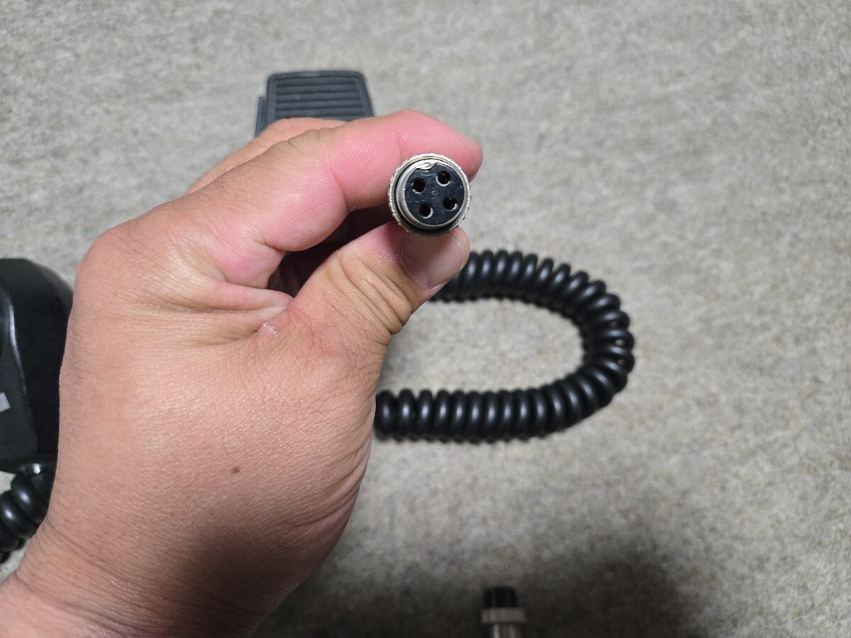 ハンドマイク　NASA純正マイク　CB無線　４ピンマイク_3