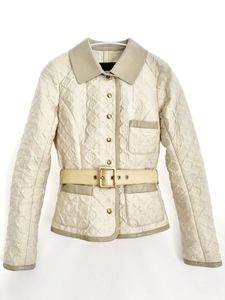 7C3013【本物保証】ルイヴィトン ジャケット モノグラム キルティング レザー トリミング