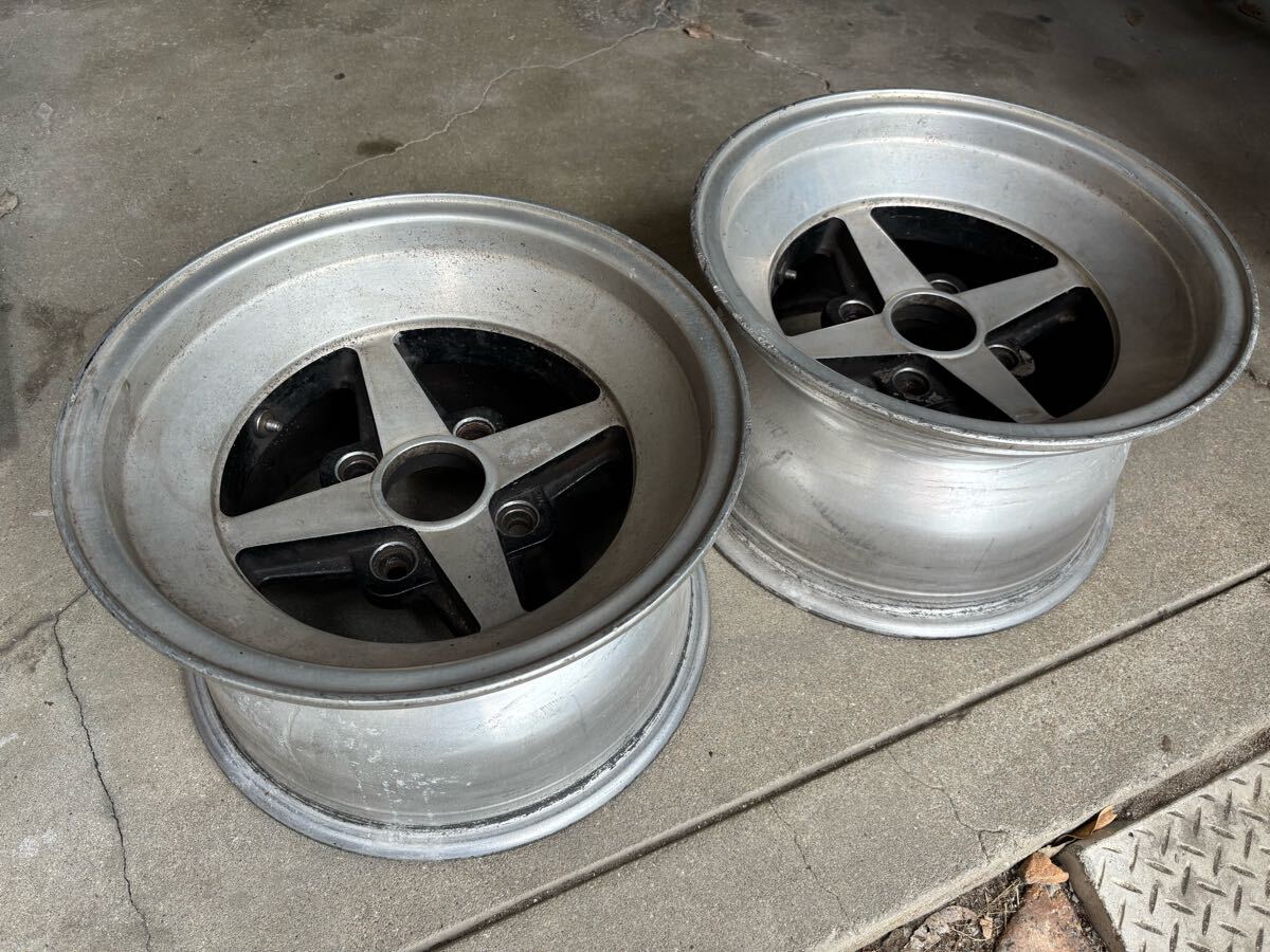 ★売り切り★当時物★深リム★WORK EQUIP エクイップ PCD114.3 -14 8J 2本セット_1