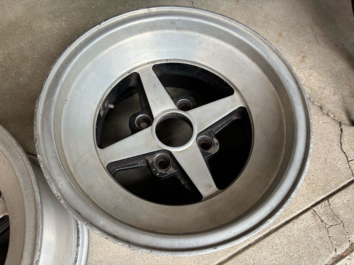 ★売り切り★当時物★深リム★WORK EQUIP エクイップ PCD114.3 -14 8J 2本セット_2