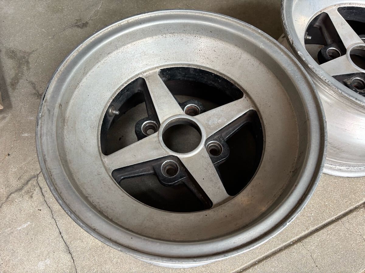 ★売り切り★当時物★深リム★WORK EQUIP エクイップ PCD114.3 -14 8J 2本セット_3