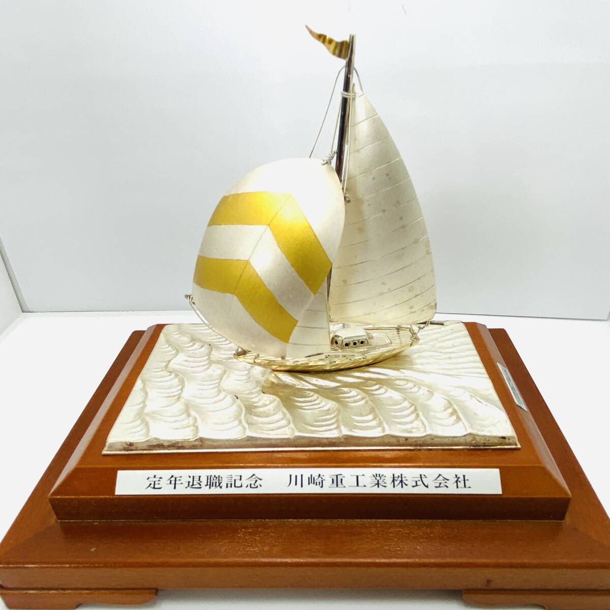 TAKEHIKO 武比古作 銀製 帆船 置物 ヨット シルバー985 金属工芸 