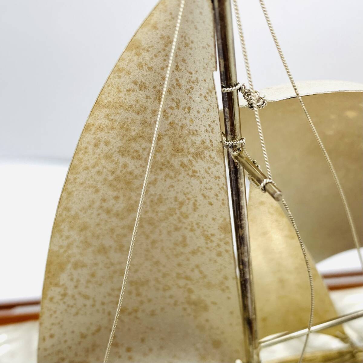TAKEHIKO シルバー985 ヨット 金属工芸 記念品