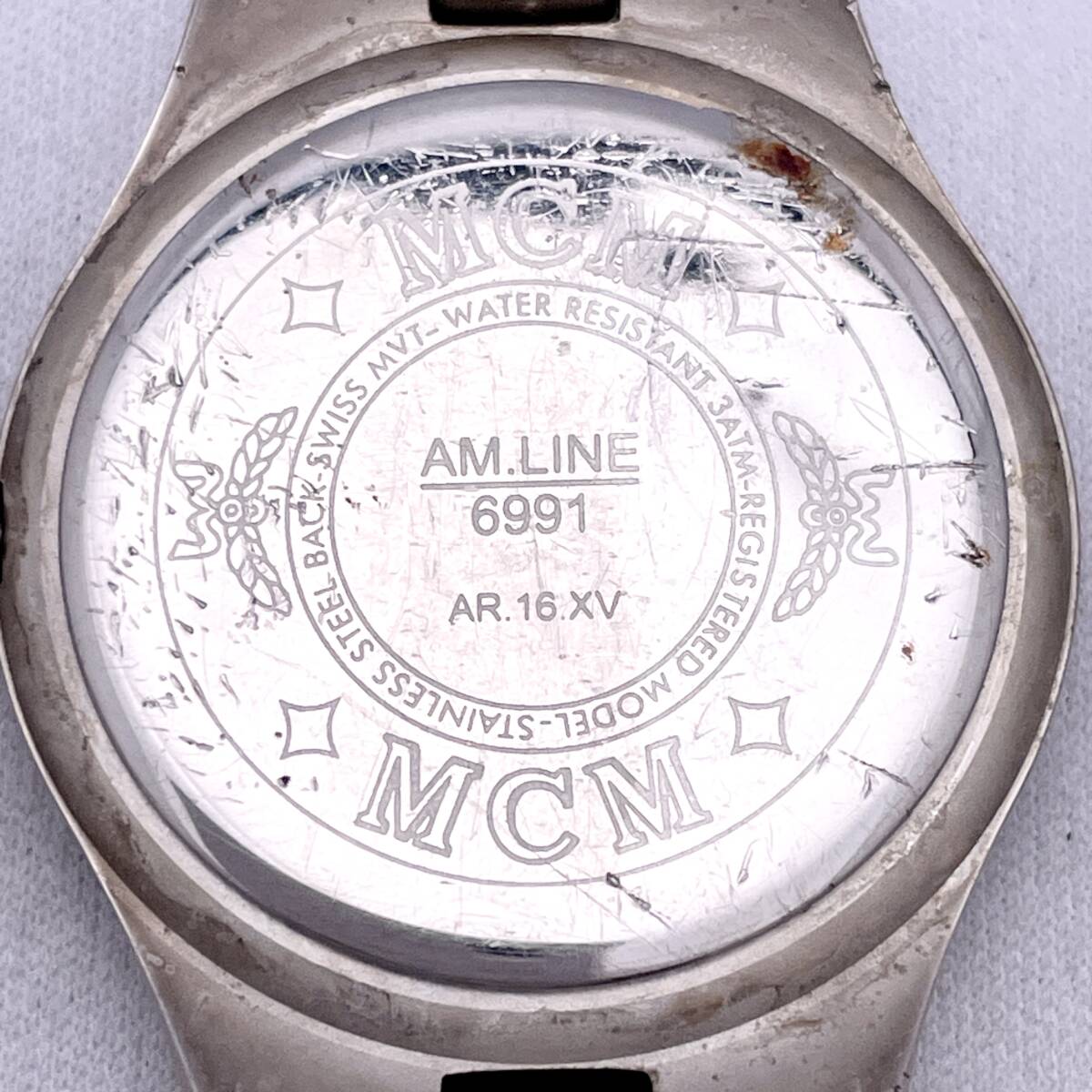 MCM エムシーエム AM.LINE 6991 AR.16.XV 腕時計 メンズ ウォッチ