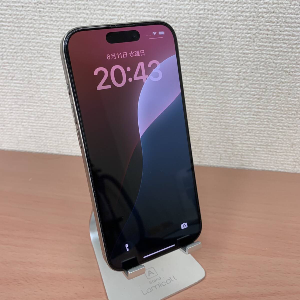 Appleストア購入SIMフリー極美品】iPhone15pro 512GB ナチュラル