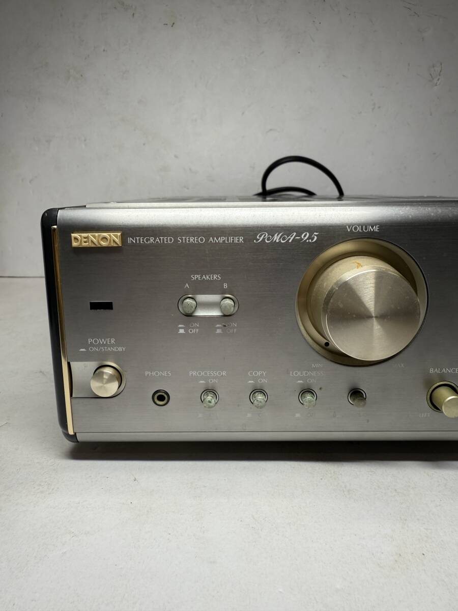 ☆コレクター必見 DENON PMA-9.5 デノン プリメインアンプ 通電可 音楽
