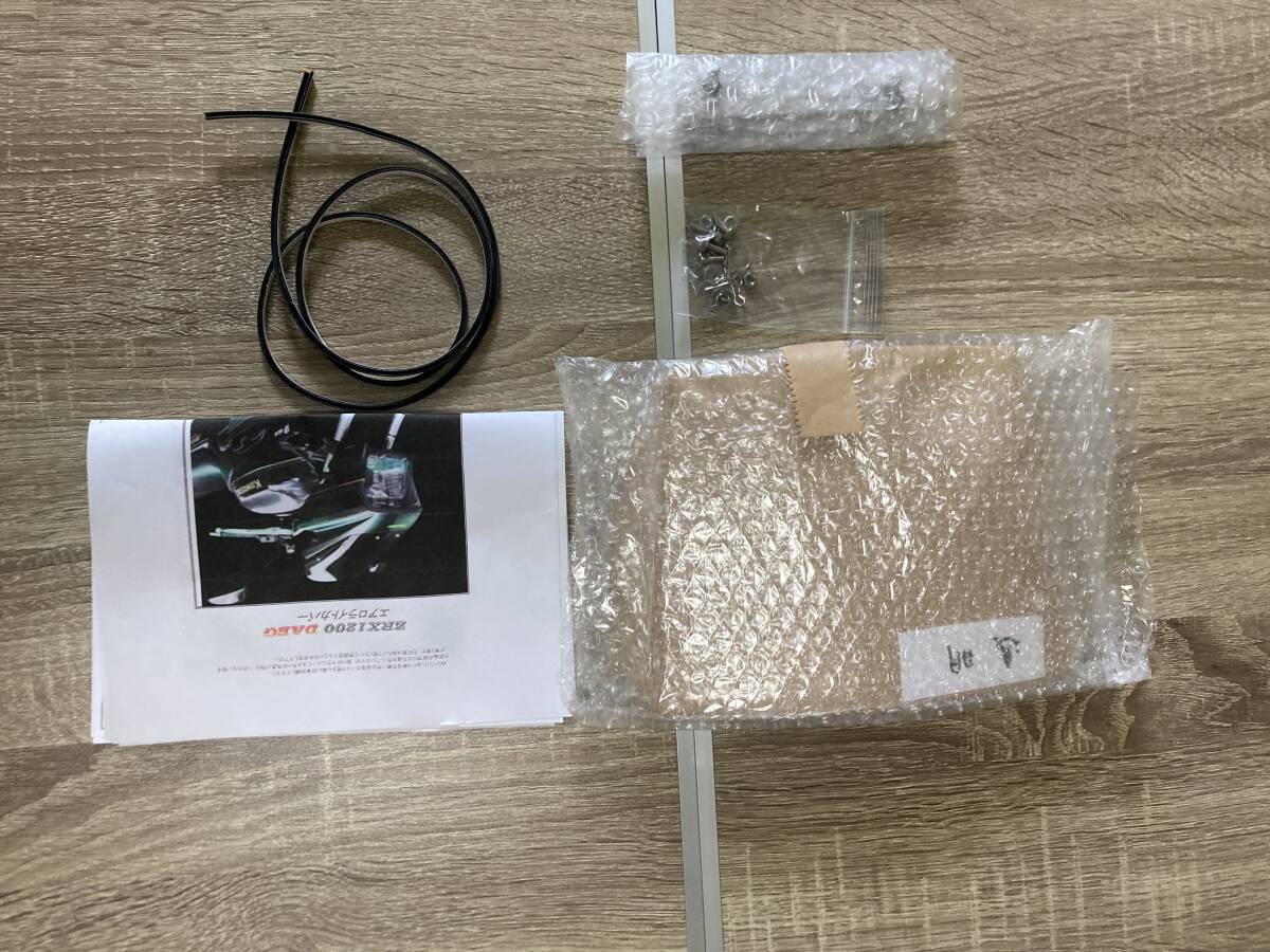 JP-akai エアロライトカバーZRX1200 DAEG　色-クリア 未使用_4