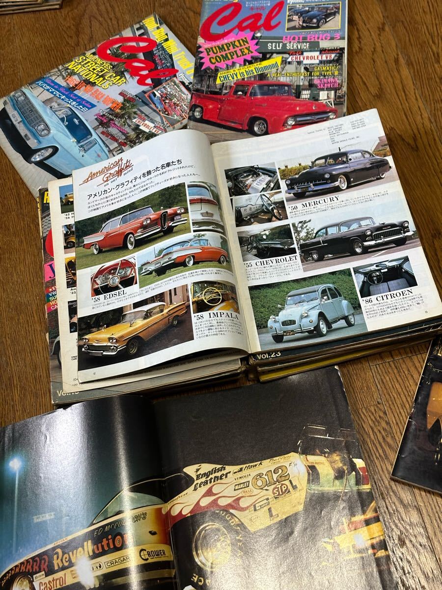 キャルマガジン初期平成2年Vol.6から32まで20冊セットHOTRODKUSTOM