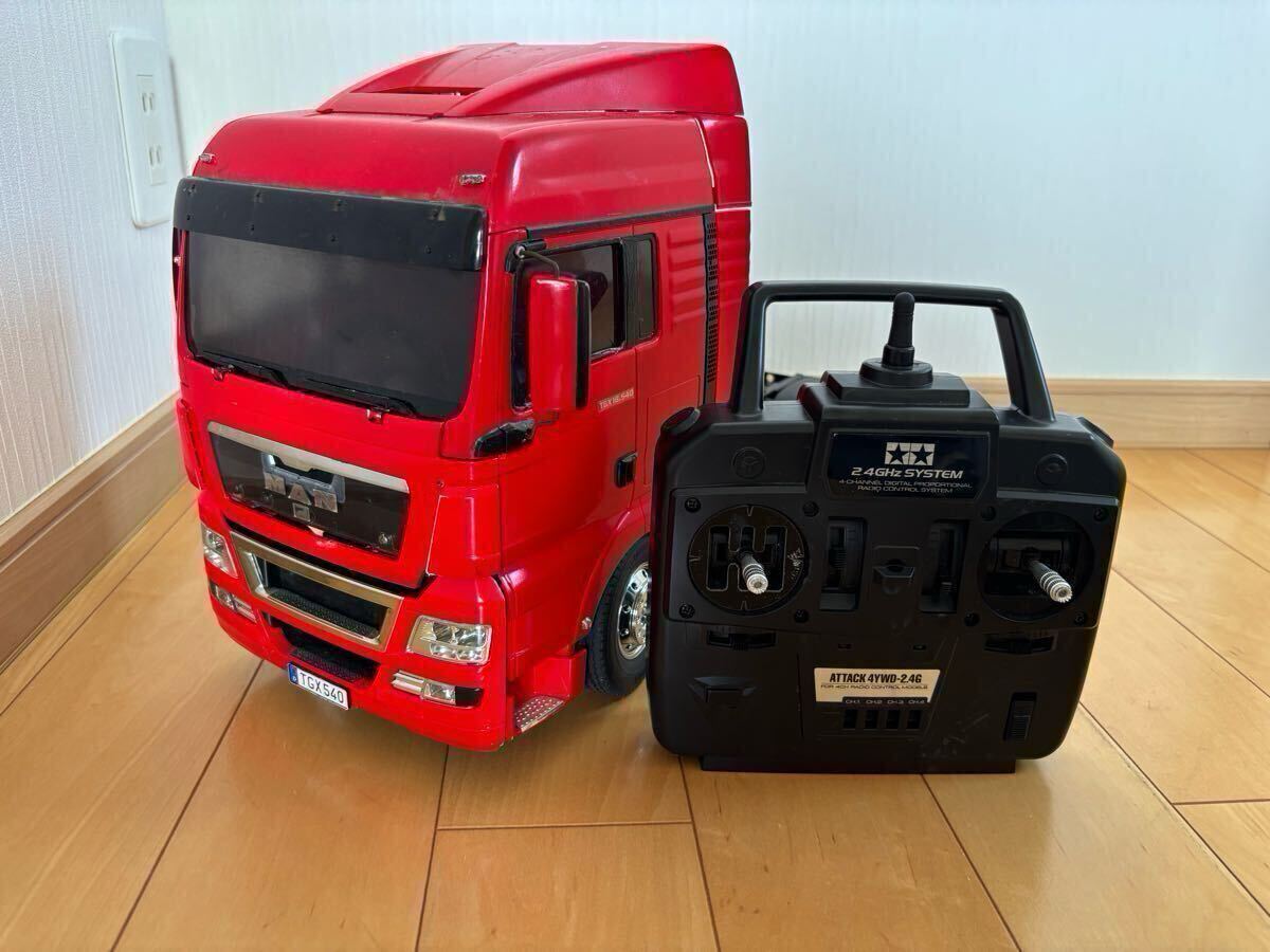タミヤ1/14 電動ビッグトラックシリーズ トレーラー ラジコン TGX MAN