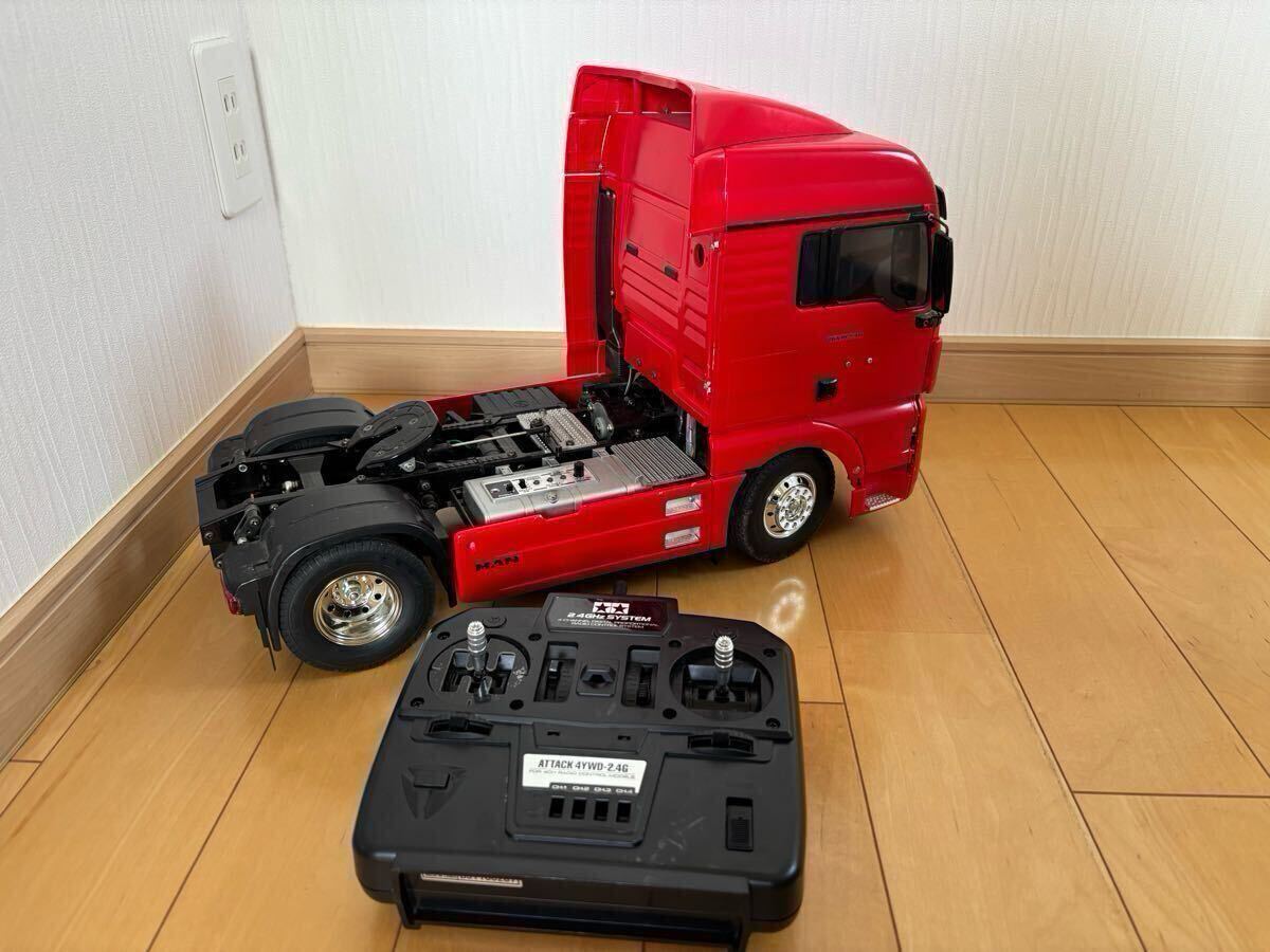 タミヤ1/14 電動ビッグトラックシリーズ トレーラー ラジコン TGX MAN