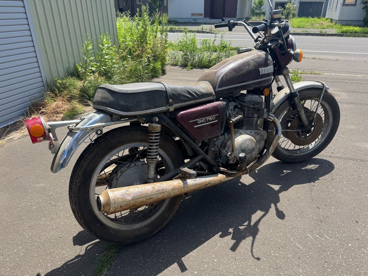 ヤマハTX750 部品取り車　引き取り限定_2