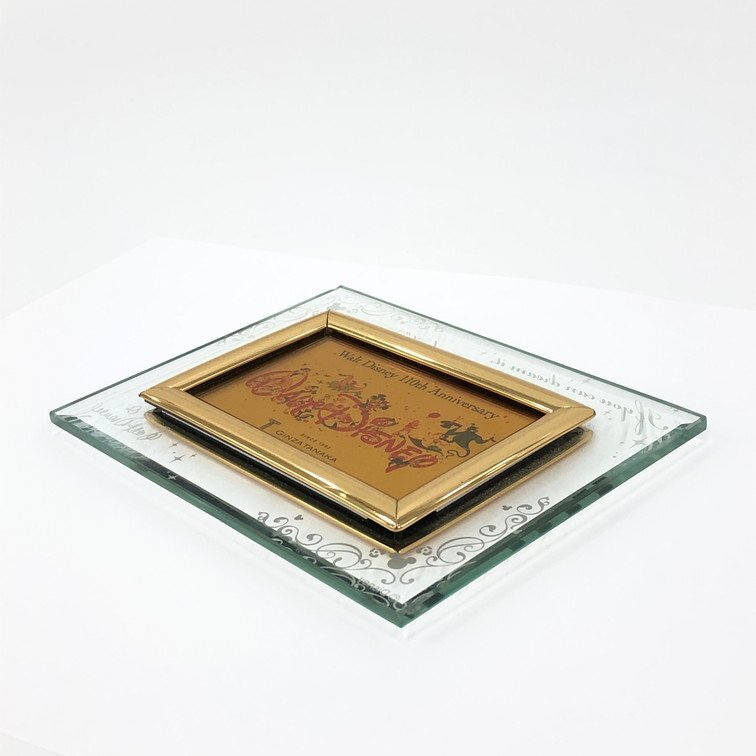 GINZA TANAKA 2012 Gold Calendar Walt Disney 110th Anniversary 純金
