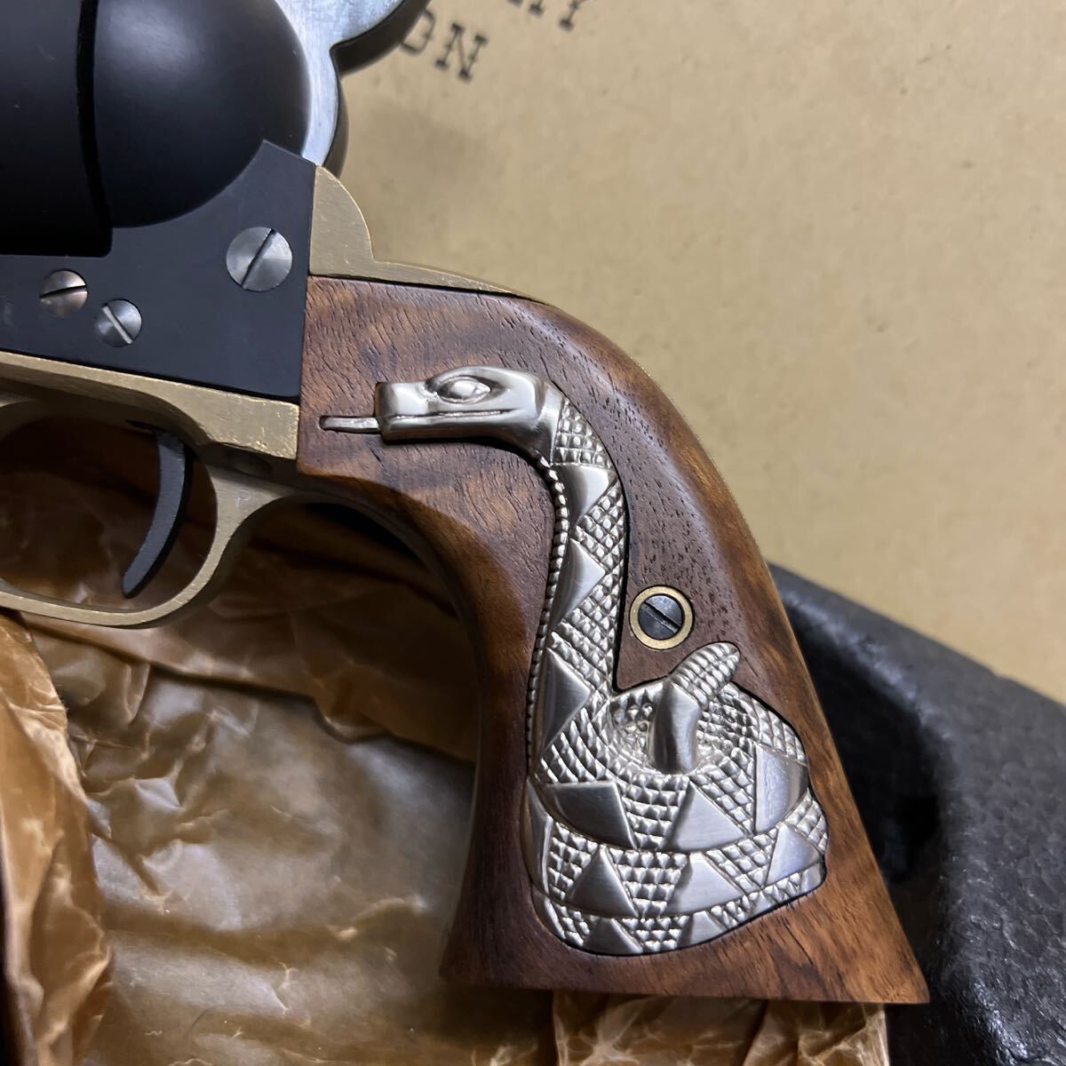 CAW COLT SAA RattleSnake Civilian 4 3/4 SPG(モデルガン)｜売買されたオークション情報、yahooの ...