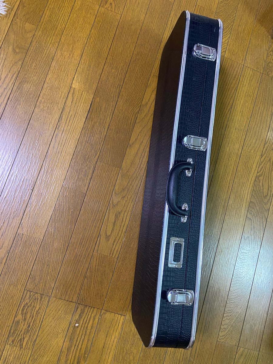 ☆稀少品沖縄三線 与儀栄功作 在銘 本蛇皮 三線 弦楽器 蛇皮 ハード