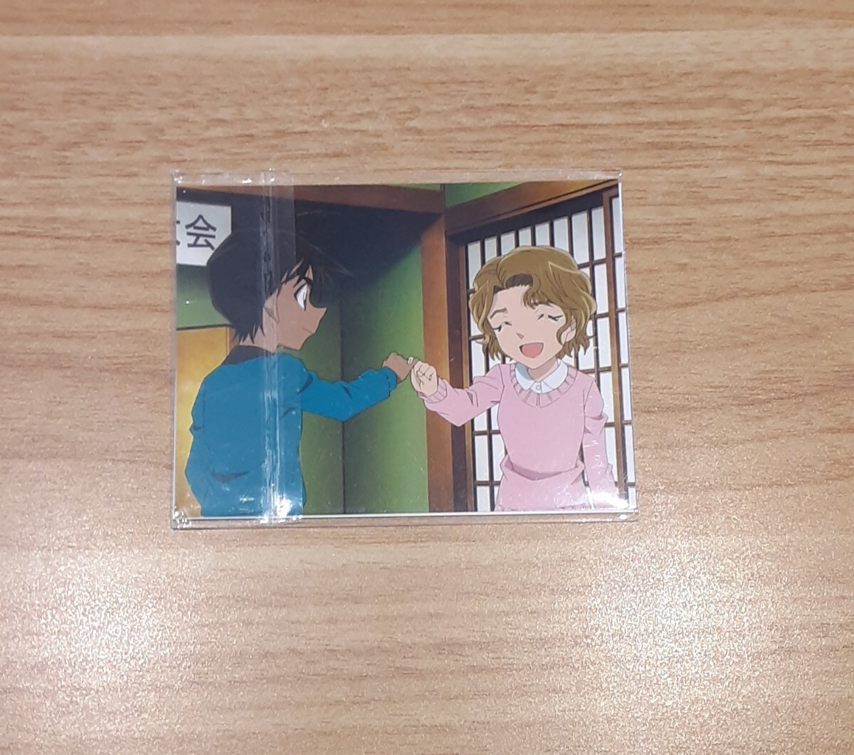 名探偵 コナン から紅の恋歌 ラブレター ブロマイド 2枚 セット カード