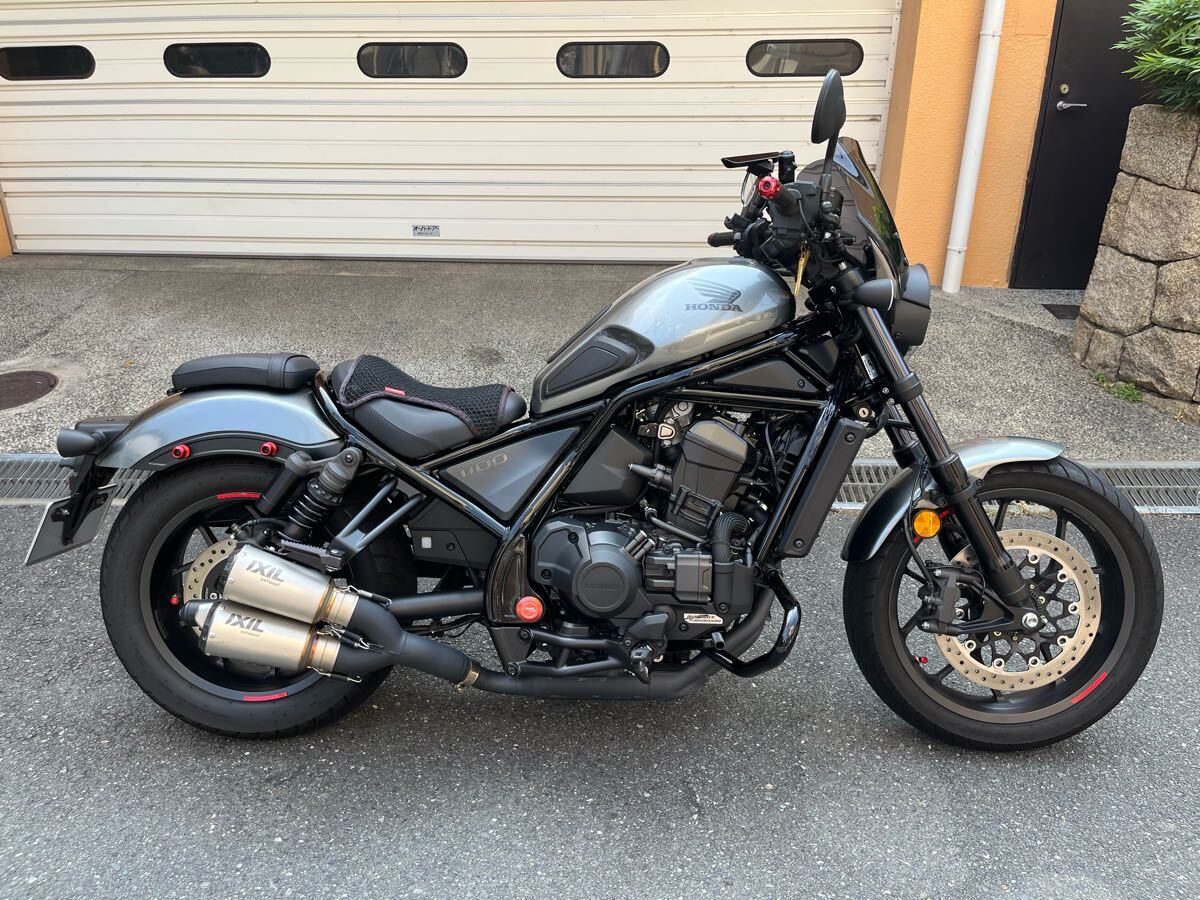 個人出品・美車】 2023年 ホンダ レブル1100 DCT イリジウム 