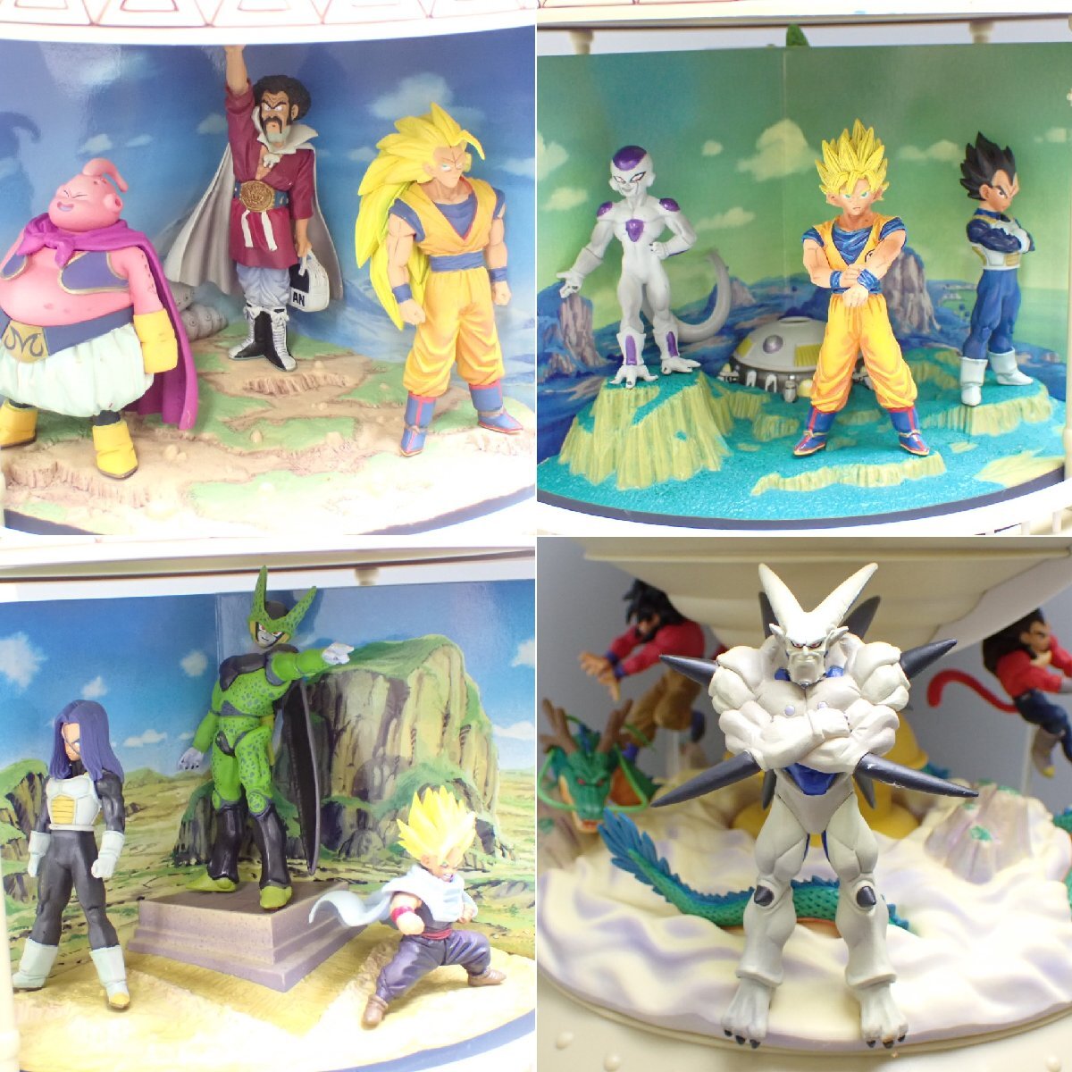 ☆ドラゴンボールZ DVD特典 ジオラマフィギュアセット/孫悟空/ベジータ