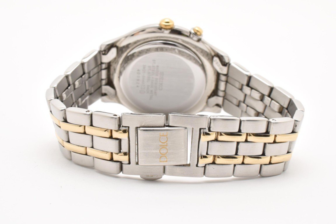 SEIKO AGS DOLCE セイコー ドルチェ クォーツ ラウンド 腕時計 メンズ 