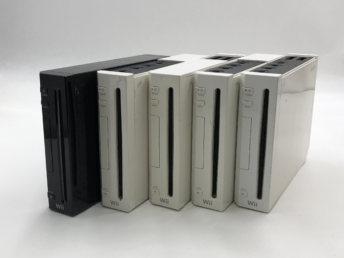 ♪△【Nintendo ニンテンドー】Wii本体 5点セット VC バーチャル