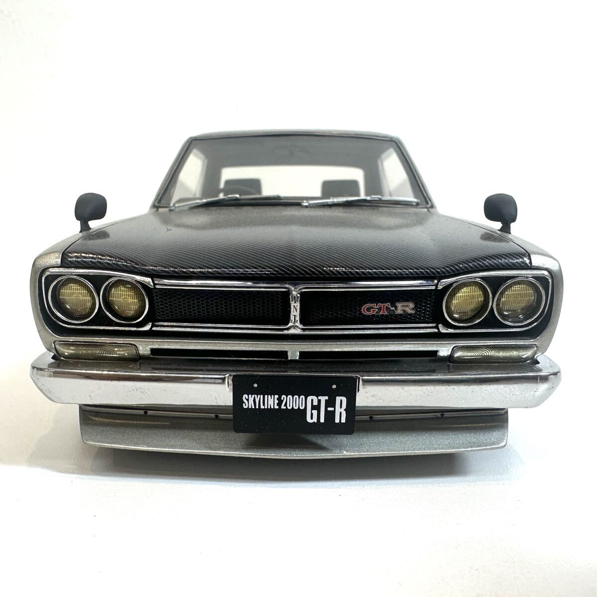 スカイラインシリーズ】1/18 ハコスカ GT-R カスタム仕様 カーボン
