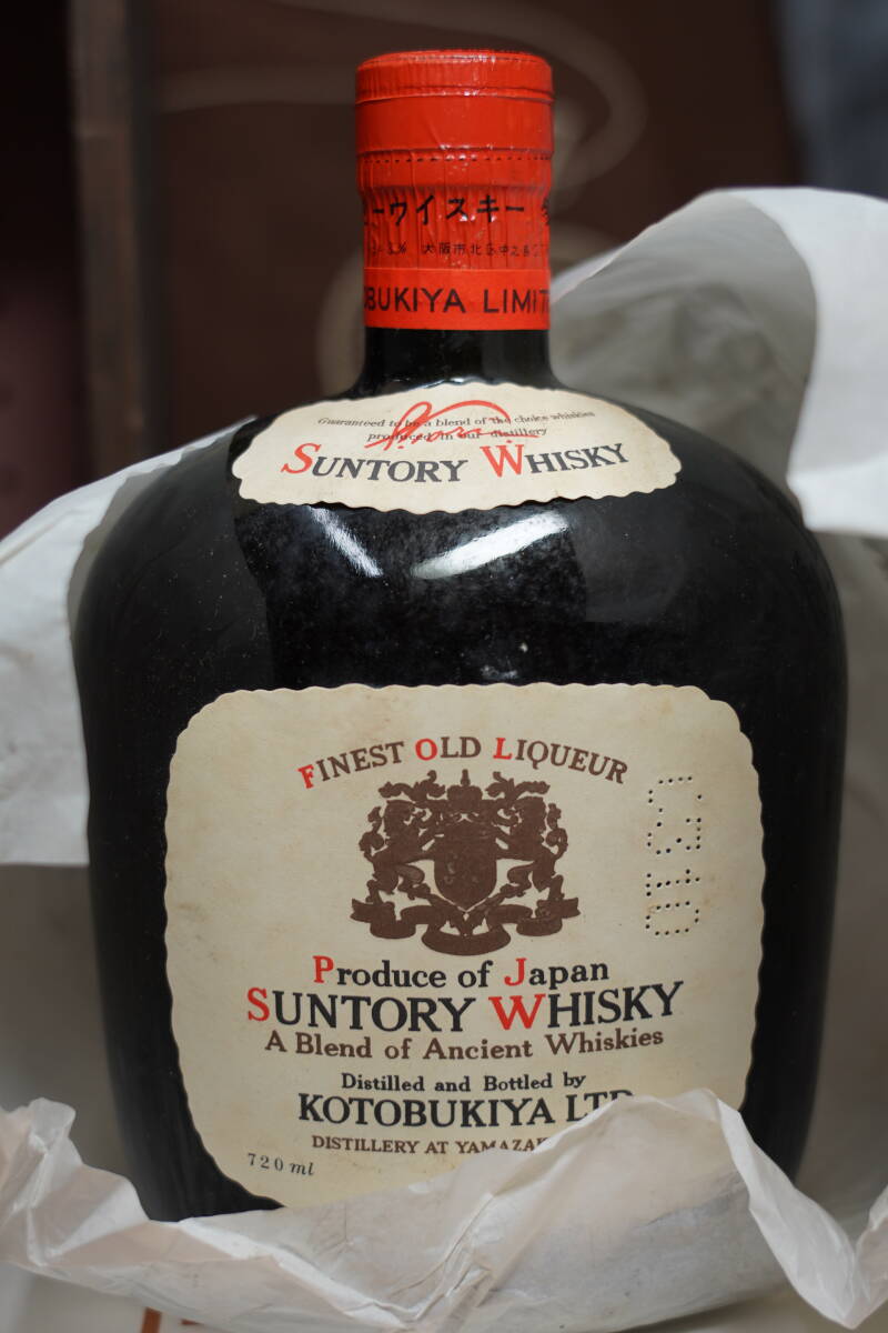 ☆昭和レトロ サントリーウイスキーオールド特急 720ml 43%『洋酒の