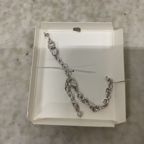 1円〜 シュタイフ Steiff 605703 ブレスレット Rhodium スワロフスキー 