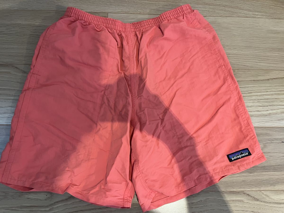パタゴニア patagonia バギーズショーツ ロング 7インチ Sサイズ 赤
