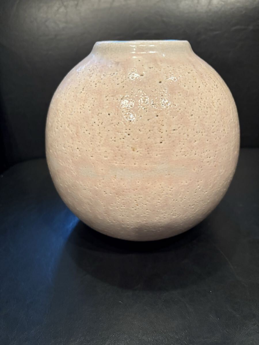 【新品・木箱付】萩焼 天鵬山 花瓶 花器 耳付花瓶 萩焼窯元 伝統工芸品 萩焼 天鵬山 花瓶の値段と価格推移は？｜4件の売買データから萩焼 天鵬
