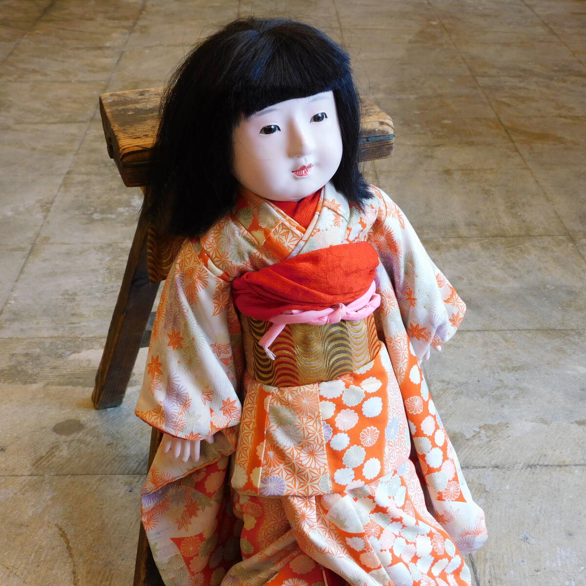 市松人形 女の子 豊旭斎(市松人形)｜売買されたオークション情報