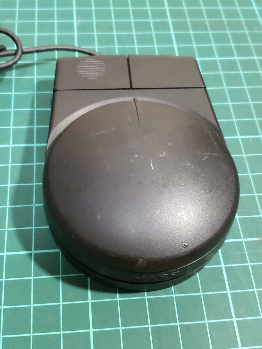 シャープ X68000 KI-OM0002CE02トラックボールマウス ジャンク_3