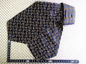 ♪39795C♪良品【シルク100％ ペイズリー 柄】【アスコットタイ】ネクタイ