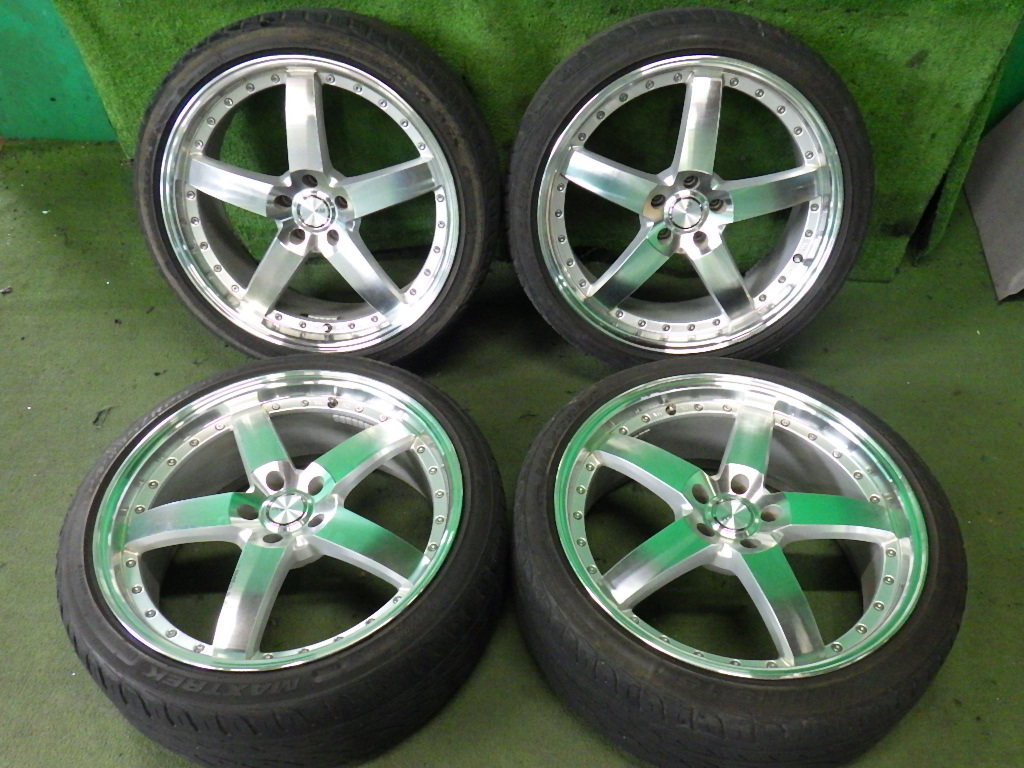 632ロクサーニ グラスターファイブ 20インチ 8.5J(+38) PCD114.3 5穴