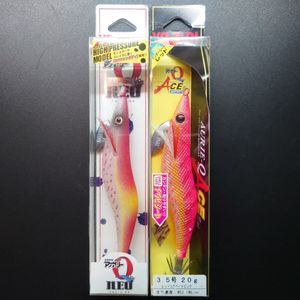 【定形外180円】ヨーヅリ アオリーQ 3.5号 ネオ、エース セット YO-ZURI AURIE-Q NEO ACE