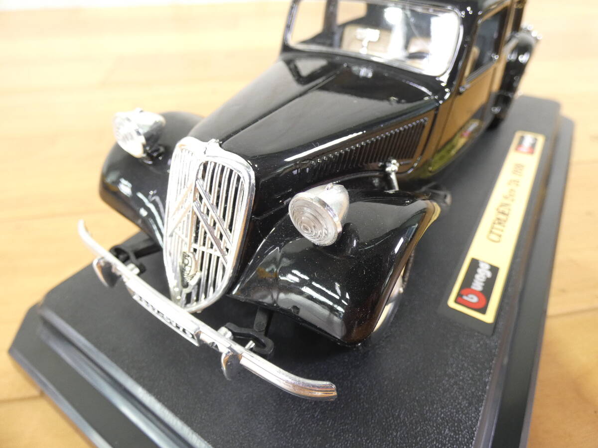 S burago/ブラーゴ ダイキャストミニカー CITROEN 15cv TA 1938 /シトロエン 15cv TA ブラック 1/24 ...