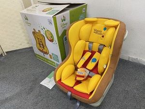 ◆P6357）西松屋 チャイルドシート くまのプーさん ディズニー限定