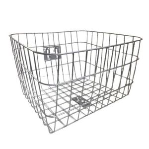 エナジープライス 角型ワイヤーバスケット CP 自転車 フロントバスケット・新聞・前カゴ