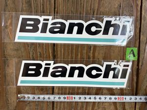 送料込 未使用『ビアンキ ステッカーセット 2枚組』画像が全て ビアンキ デカール