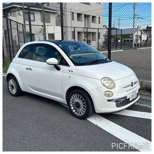 人気フィアット500 車検たっぷり　低走行5万キロ