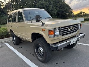 トヨタ ランドクルーザー60 BJ61型 希少5MT 後付けターボ ナローボディ 丸目 ARBショック