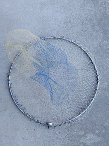 シマノ　ステンレス　たも網　４ッ折りコンパクトになります