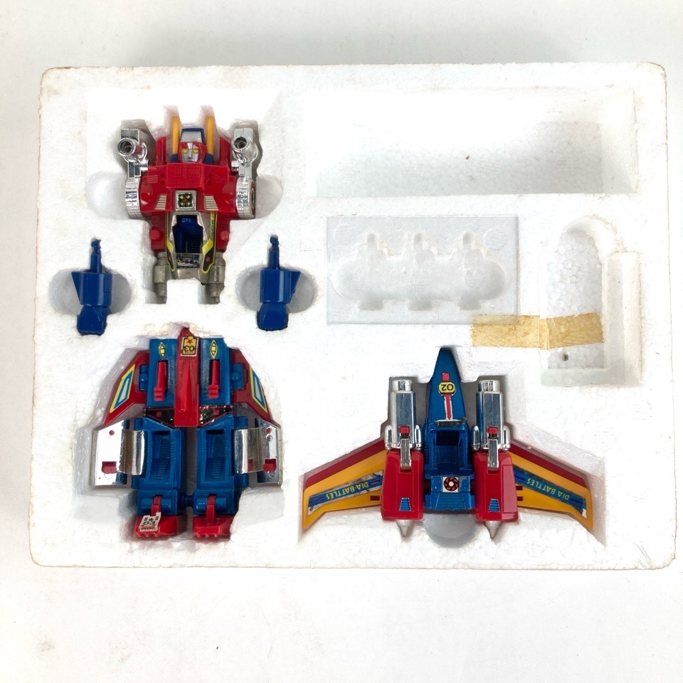 旧 タカラ ダイアクロン ダイアバトルス 箱付 当時物 現状品