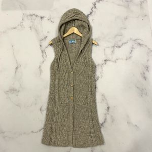 AA ▼ ヴィンテージ / 90s 'アイルランド製' JohnMolloy ジョンモロイ ケーブルニット ロ