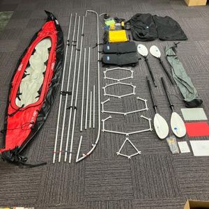 ◆1円スタート◆mont-bell モンベル アルフェックアリュート430T＋パドル2セット フォー