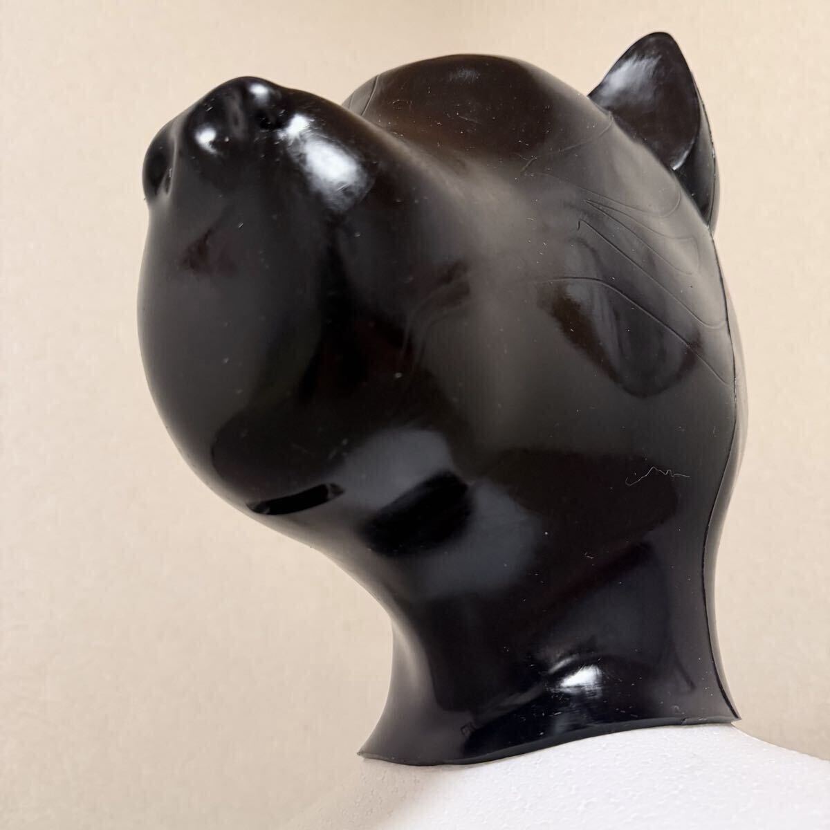 ラバーマスク 犬ヘッド 着ぐるみ アトラク Rare Latex Wolf Head