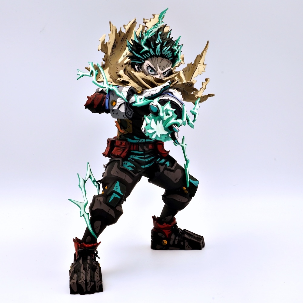 僕のヒーローアカデミア 緑谷出久 フィギュア フルリペイント 二次元