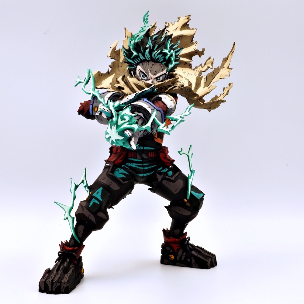 僕のヒーローアカデミア 緑谷出久 フィギュア フルリペイント 二次元