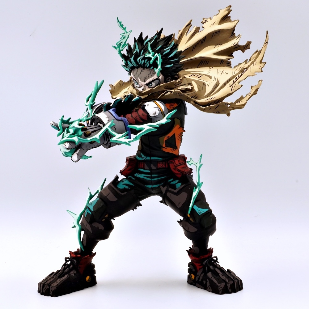 僕のヒーローアカデミア 緑谷出久 フィギュア フルリペイント 二次元