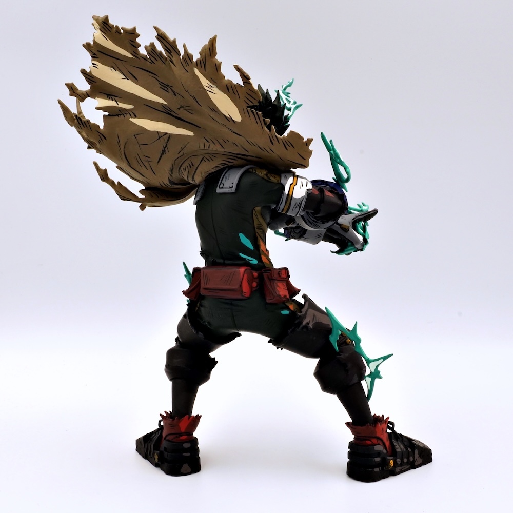 僕のヒーローアカデミア 緑谷出久 フィギュア フルリペイント 二次元